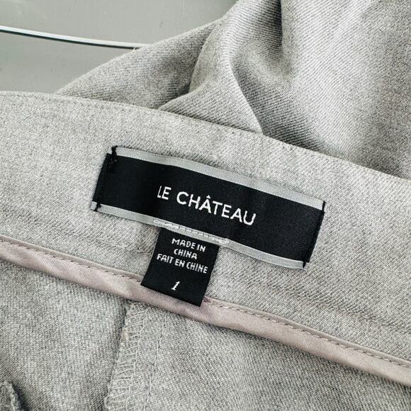 Le Chateau Gray Straight Leg Dress Pants Women’s Size 10 - Picture 7 of 9
